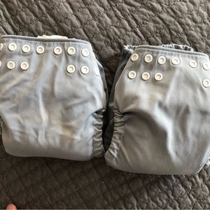 Fuzzibuns one size pocket diapers with inserts
